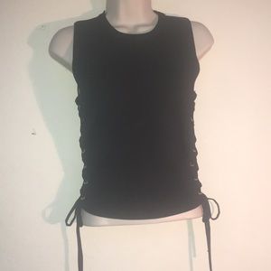 Brand new Medium Zara knit tank with side tie up